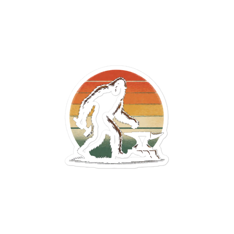 Off-Grid Smith Sticker mockup