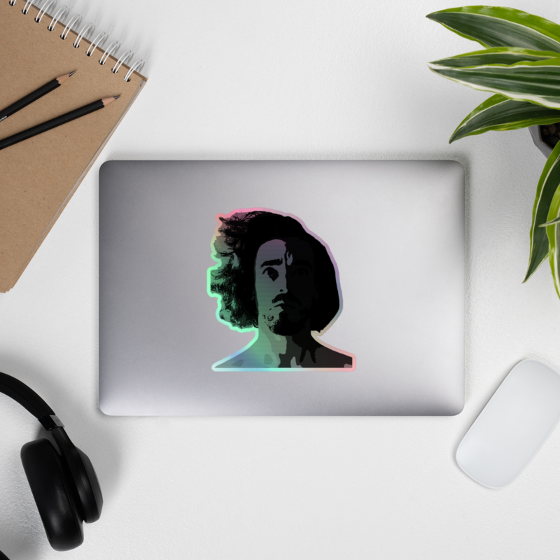 VDJAY holographic sticker