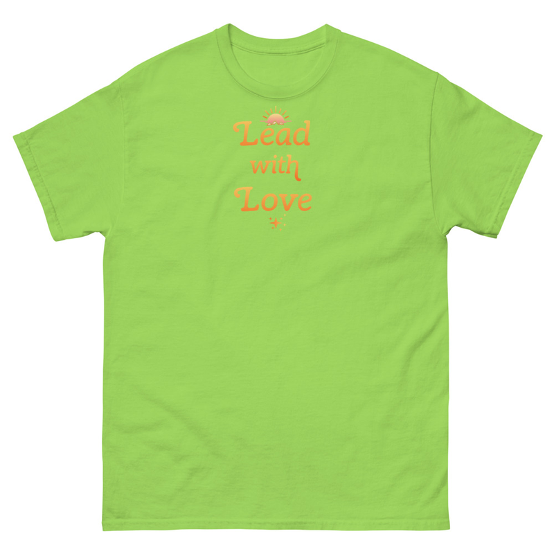 Lead with Love Unisex classic tee