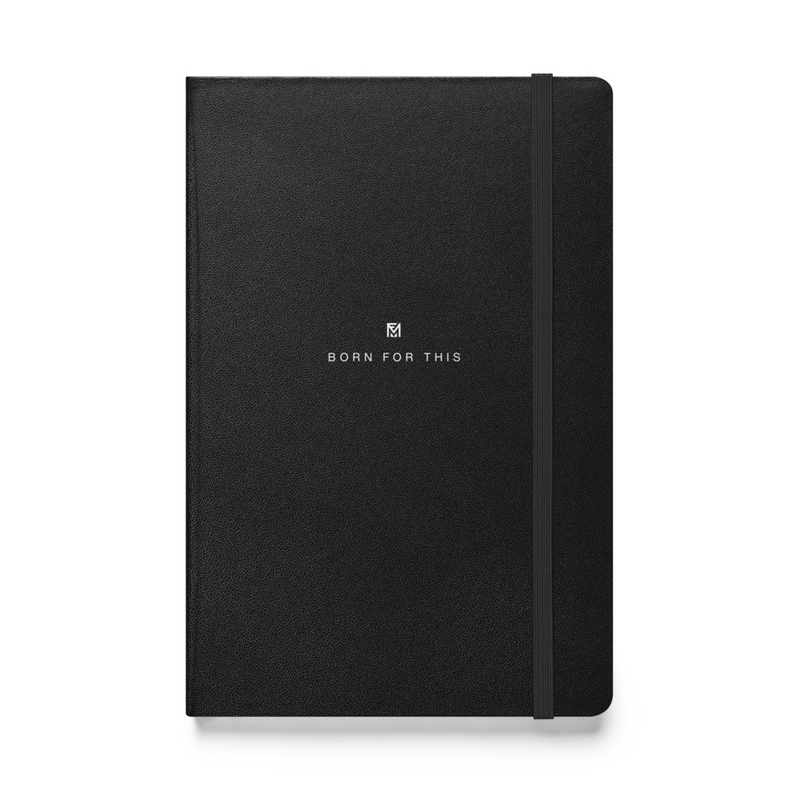 Born for This™ Visionaries Journal – 5.5″×8.5″, Black