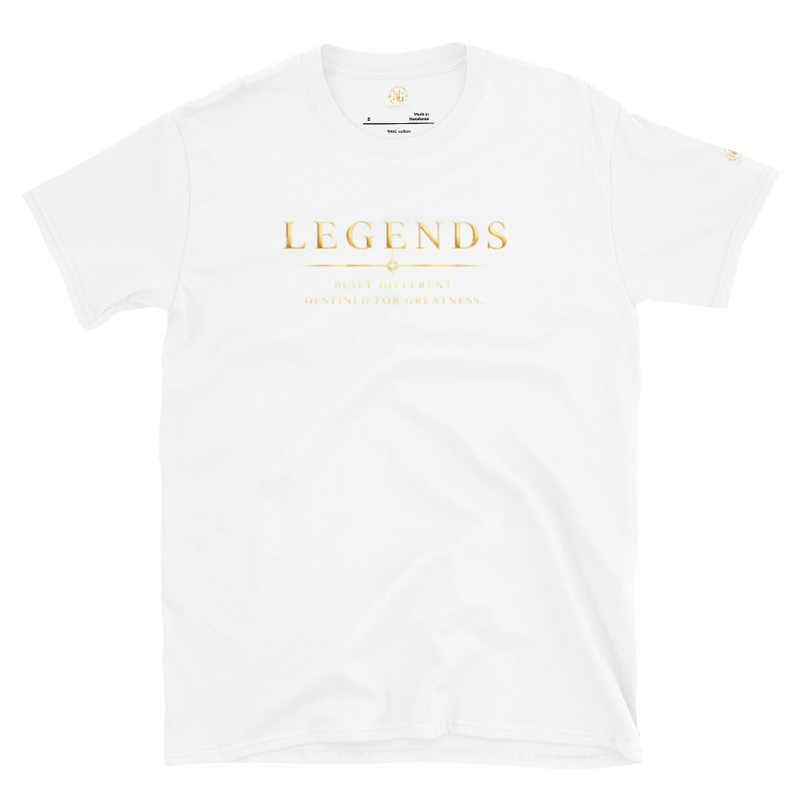 Short-Sleeve Unisex T-Shirt – S, White