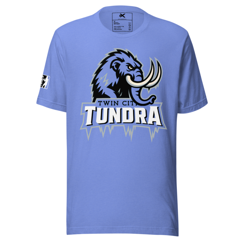 Twin Cities Tundra - Blue Logo Tee