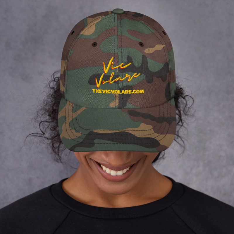 Vic's Embroidered Signature Dad hat