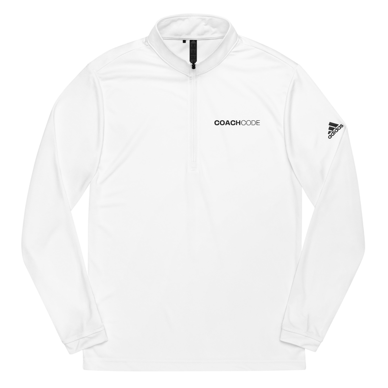 Coach Code Black Logo Quarter zip pullover – Image 3