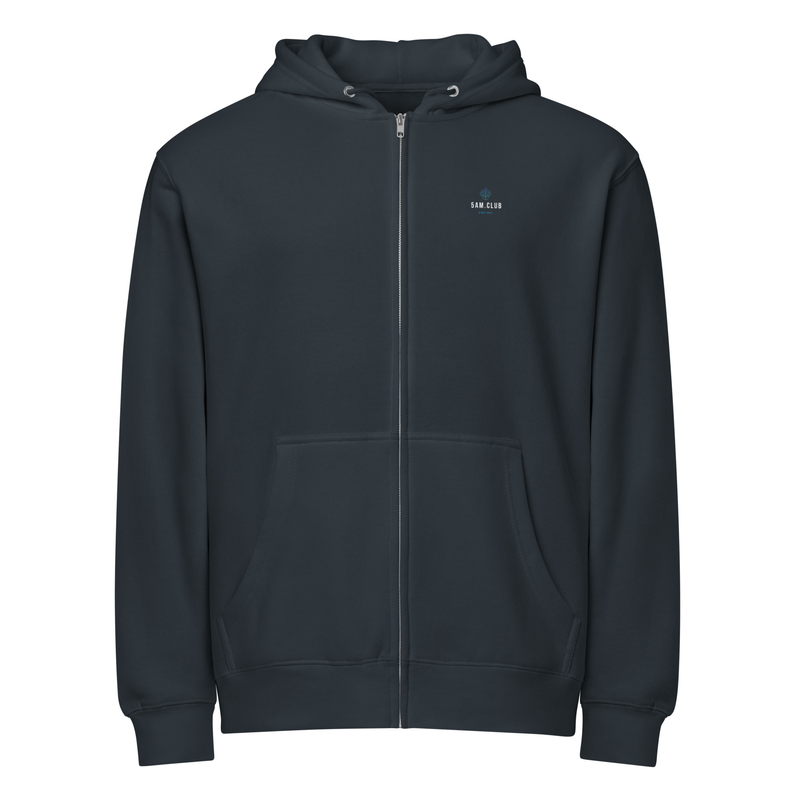 Premium full zip hoodie – 3XL, Navy