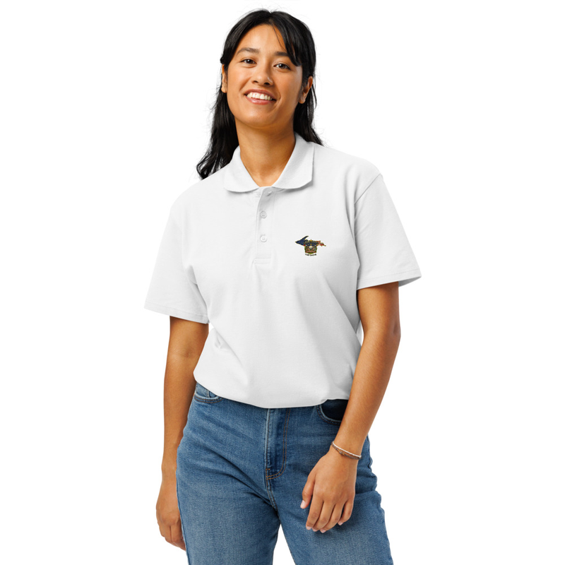 Women's Alger Country Golf Outing Premium pique polo shirt
