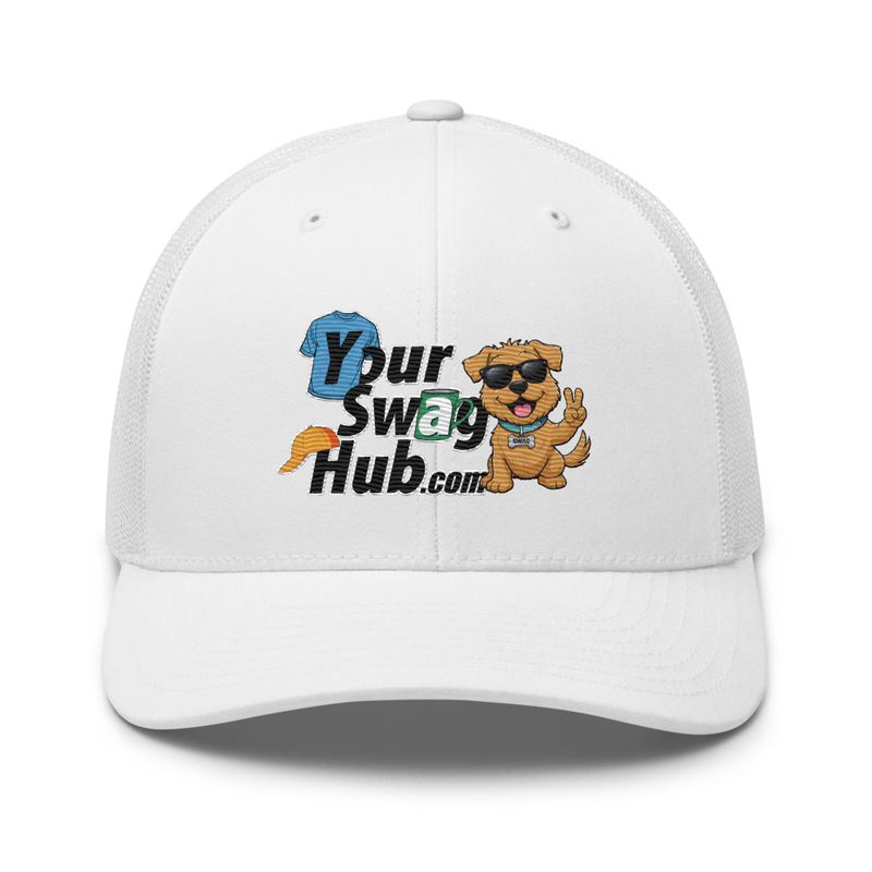 Your Swag Hub Trucker Cap – One size, White
