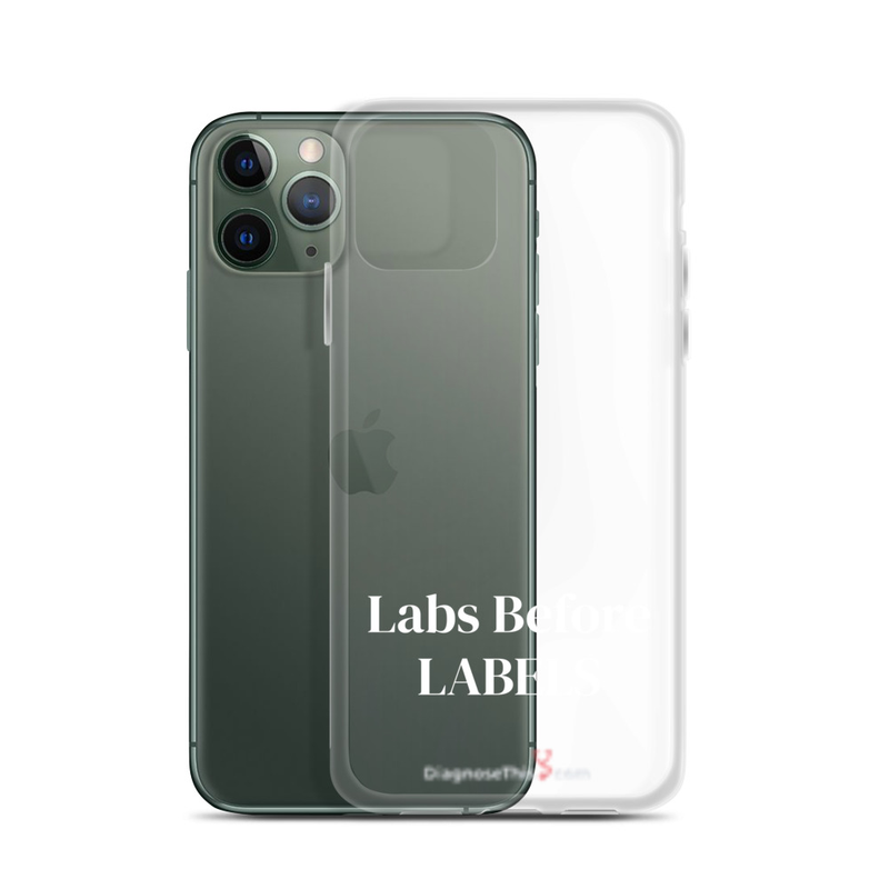 iPhone®  Labs before labels. 