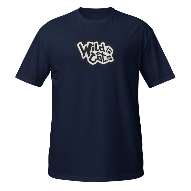 Wildcats Short-Sleeve Unisex T-Shirt – L, Navy