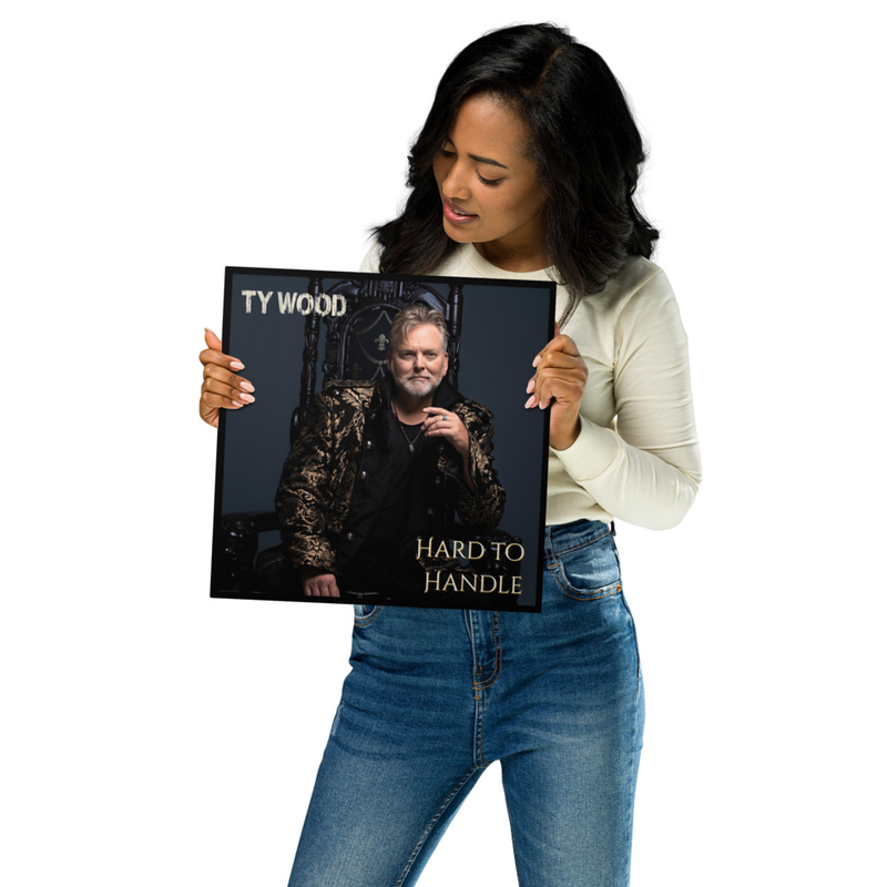 Hard to Handle Metal Poster