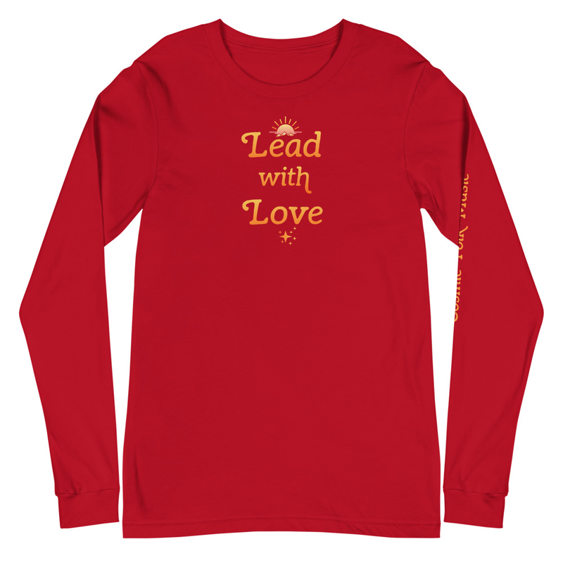 Lead with Love Unisex Long Sleeve Tee