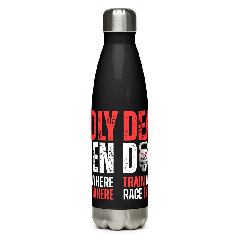 Stainless Steel Water Bottle, Black