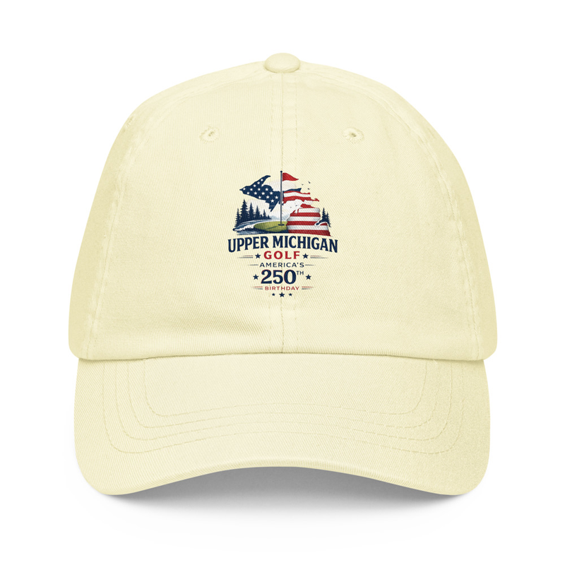 UP Golf # 7 Pastel baseball hat – One size, Pastel Lemon