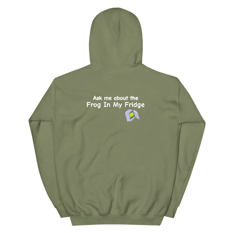 Hoodie (Frog In My Fridge) - 5 Colours