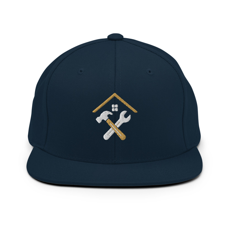 Partain Snapback – One size, Dark Navy