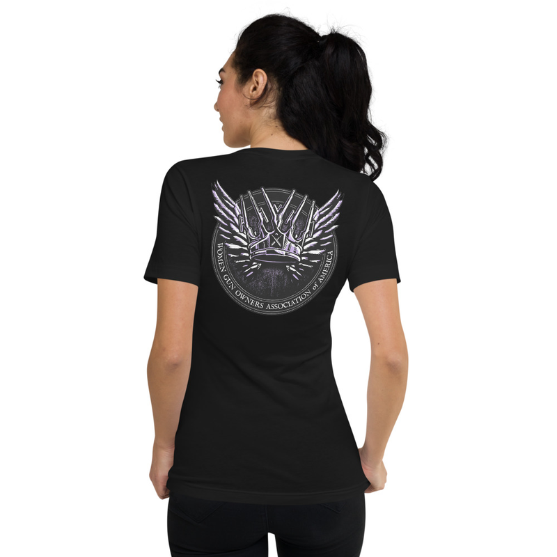 The Queen's Unisex Short Sleeve V-Neck T-Shirt