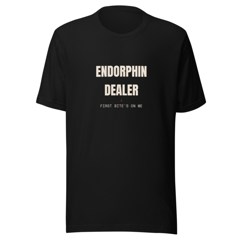 ENDORPHIN DEALER Tee — Hot Sauce merch