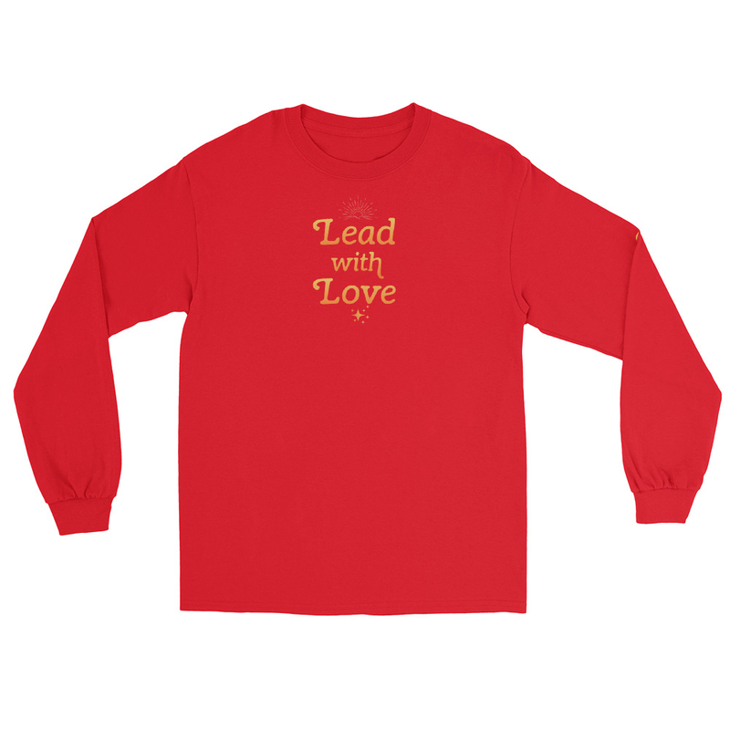 Lead with Love Men’s Long Sleeve T-Shirt