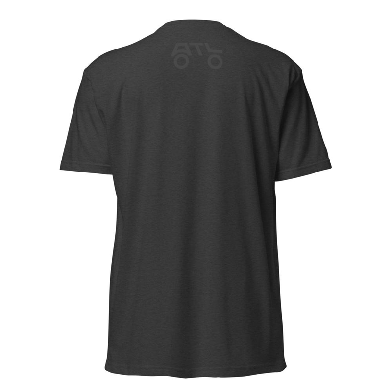 Wordmark Front T-Shirt (Brand Mark Rear) - ROAD / BLACK LOGO – XS, Charcoal
