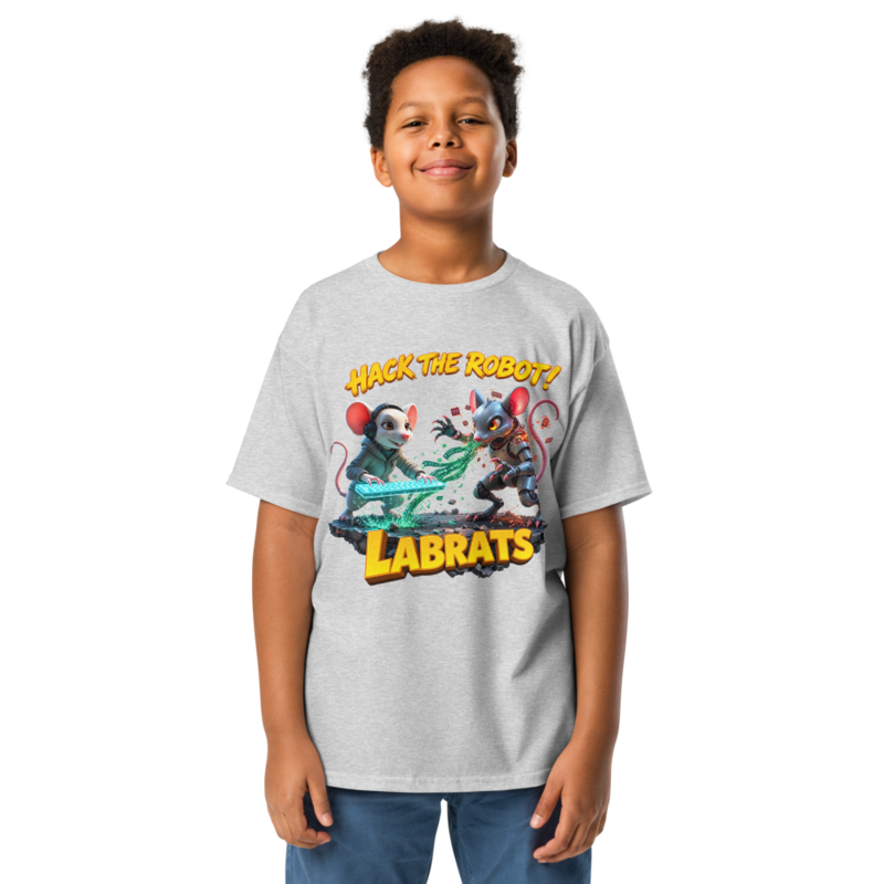 Hack The Robot Kids T-Shirt