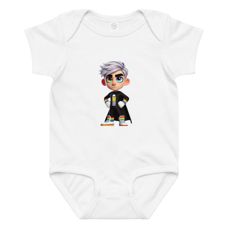Kp Infant Jersey Onesie ????⚡ – 24M, White