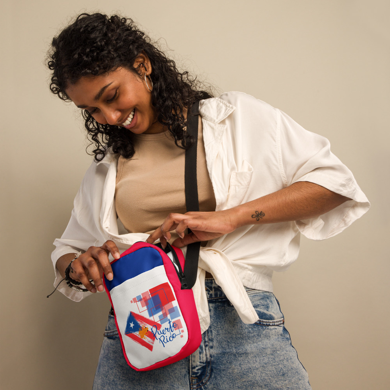 1Tweezy Utility Crossbody Bag - Puerto Rico