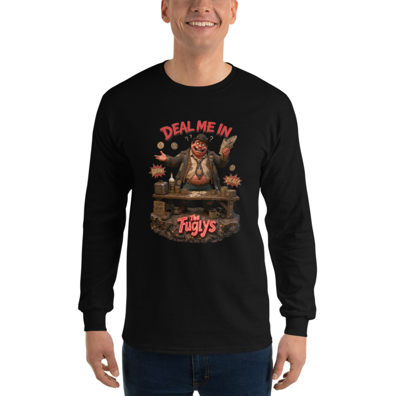 Hucklebob - Deal Me In Long Sleeve