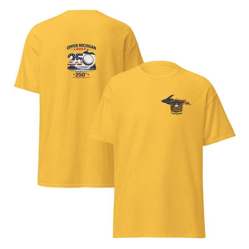 Alger County Veteran's Golf Outing #4 Unisex classic tee – L, Daisy