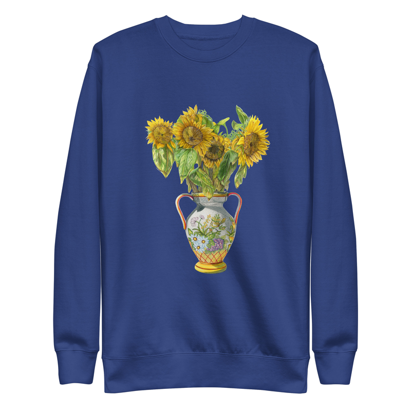 Sunny - Unisex Premium Sweatshirt – M, Team Royal