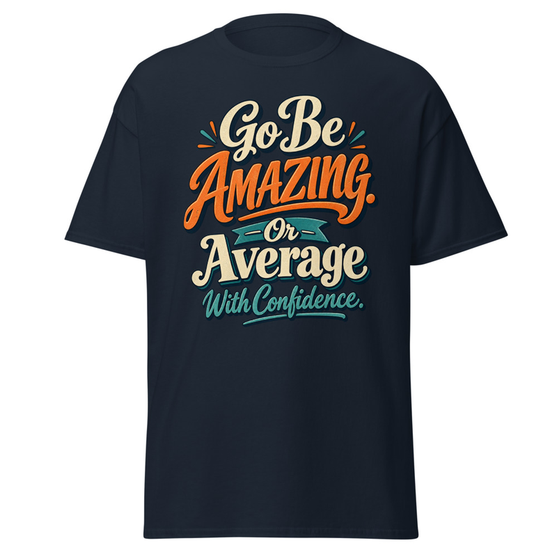 Be Amazing - Unisex classic tee – 2XL, Navy
