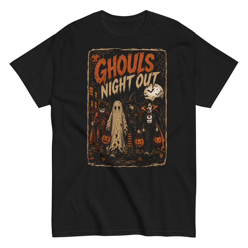 Ghouls Night Out Vintage Halloween T-Shirt