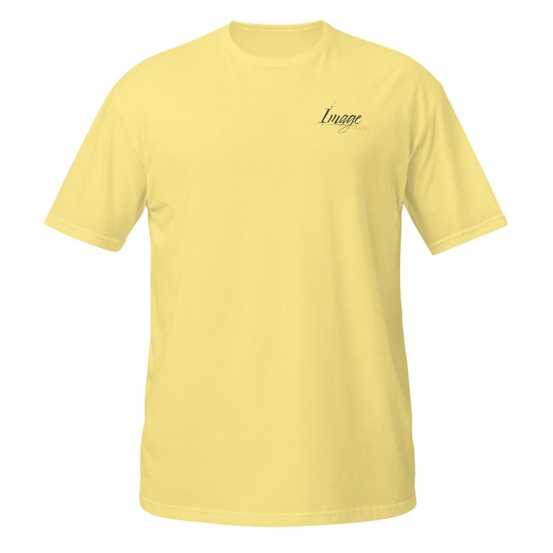 I AM Short-Sleeve Unisex T-Shirt – S, Cornsilk