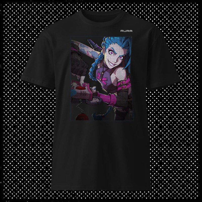 [ Elite ] Winter Nights – Arcane - A Harmony – [ Jinx ] T-Shirt – X1 – [ Limited-Time ]