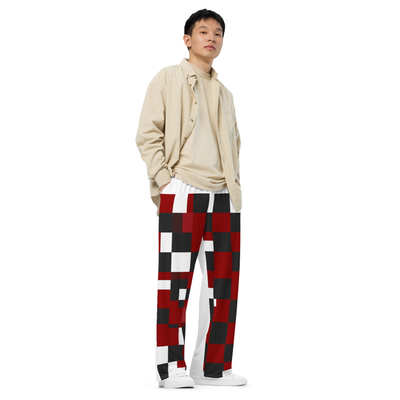 unisex wide-leg pants