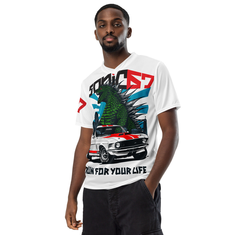 Alll Over Print Recycled unisex sports jersey