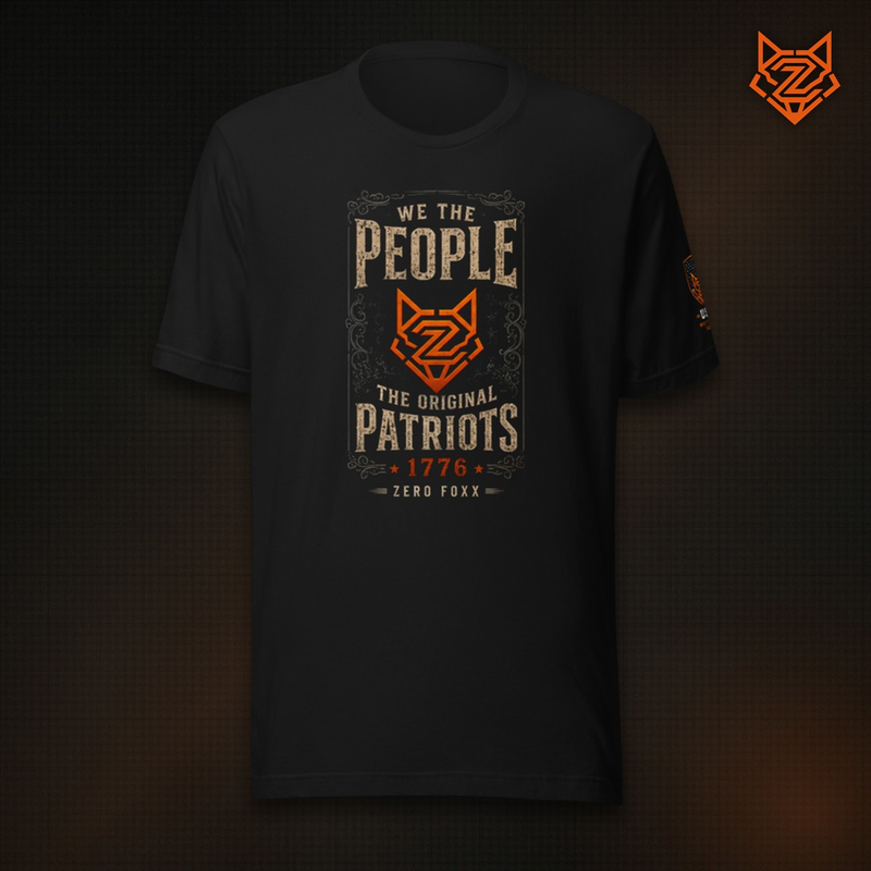 We the People — The Original Patriots | Tee — Front