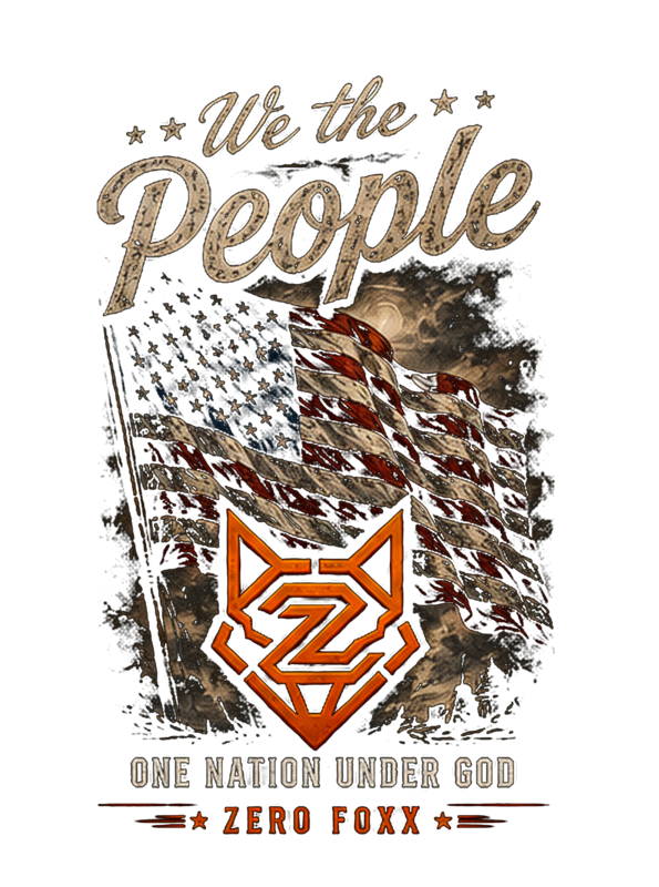 We the People — One Nation Under God | Tee — Front Print