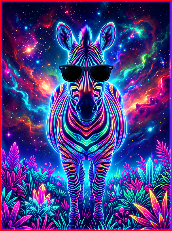 Zebra Canvas - Zebra Canvas / 24″×32″