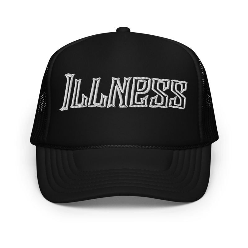 Illness Foam trucker, Black Pannel