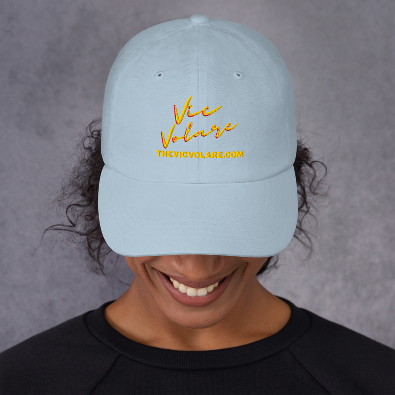 Vic's Embroidered Signature Dad hat
