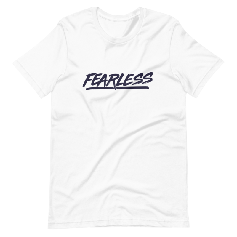 Jimmy B Fearless Logo T-Shirt – Blue Edition