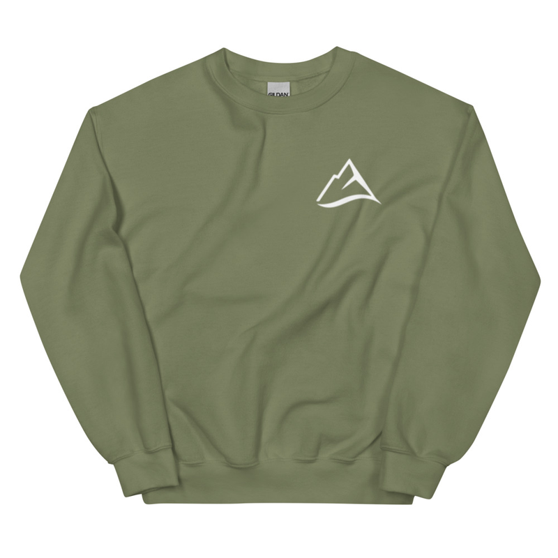 Climb Harder Sweatshirt – S, Military Green