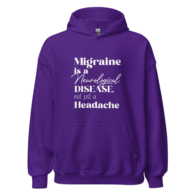 Migraine Is a Neurological Disease Hoodie thumbnail 6