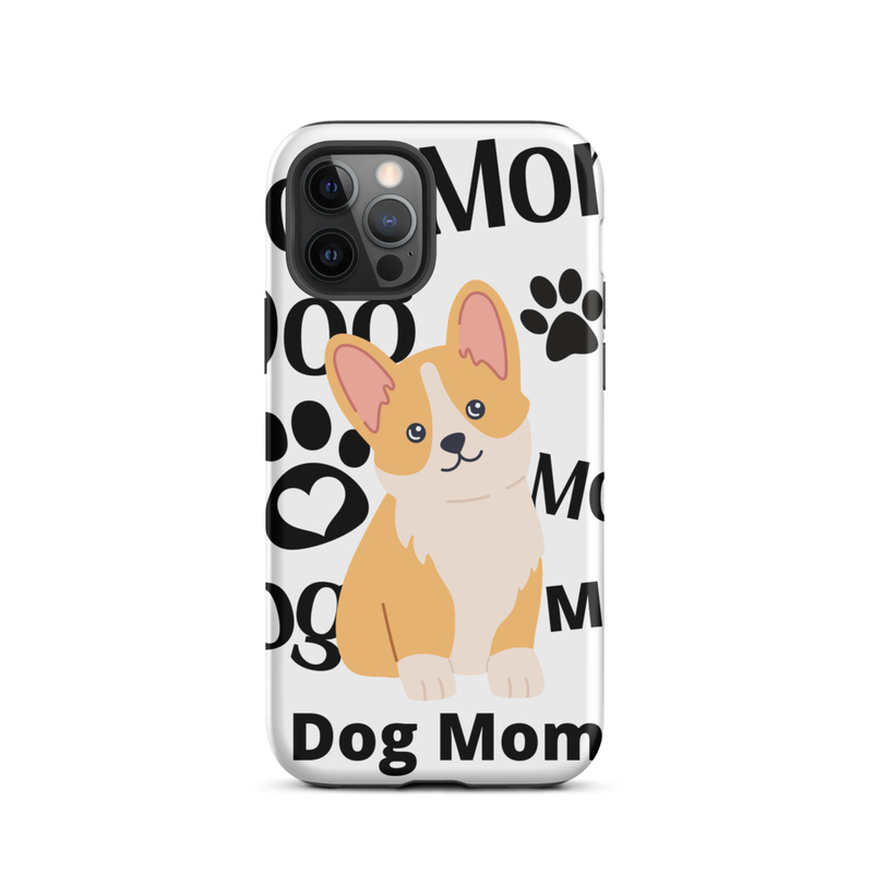 Tough Case for iPhone®: Dog Mom – iPhone 12 Pro, Matte