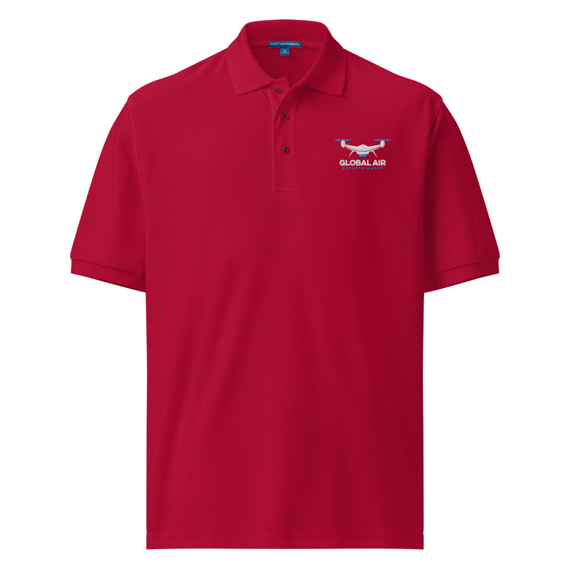 Men's Premium Polo – S, Red
