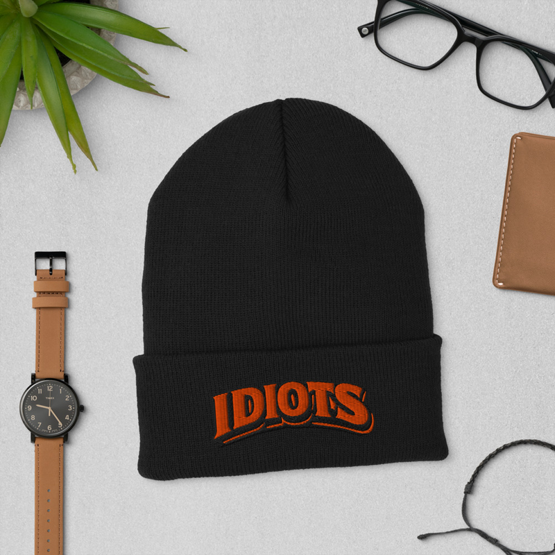 IDIOTS Cuffed Beanie