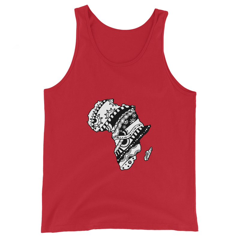 B-W Africa Unisex Tank Top
