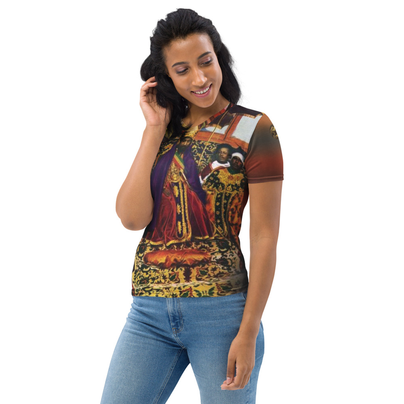 Emperor Selassie Coronation 1930 Women's T-shirt