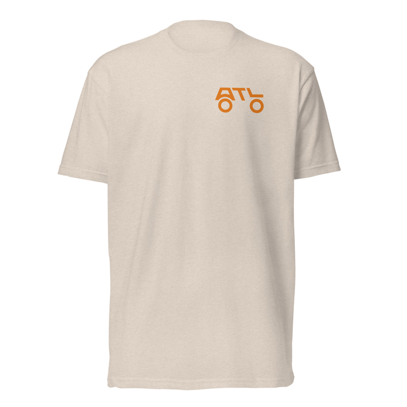 Brand Mark T-shirt  (F/R) - ORANGE Logo – Image 5