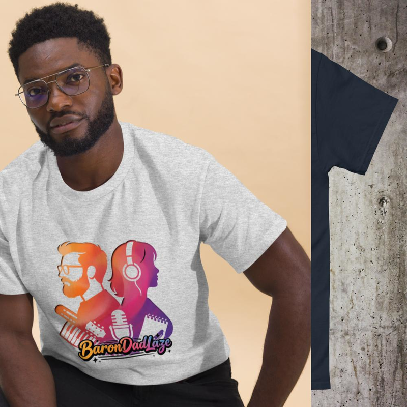 BaronDadLaze "Neon Duo" Graphic Unisex Tee